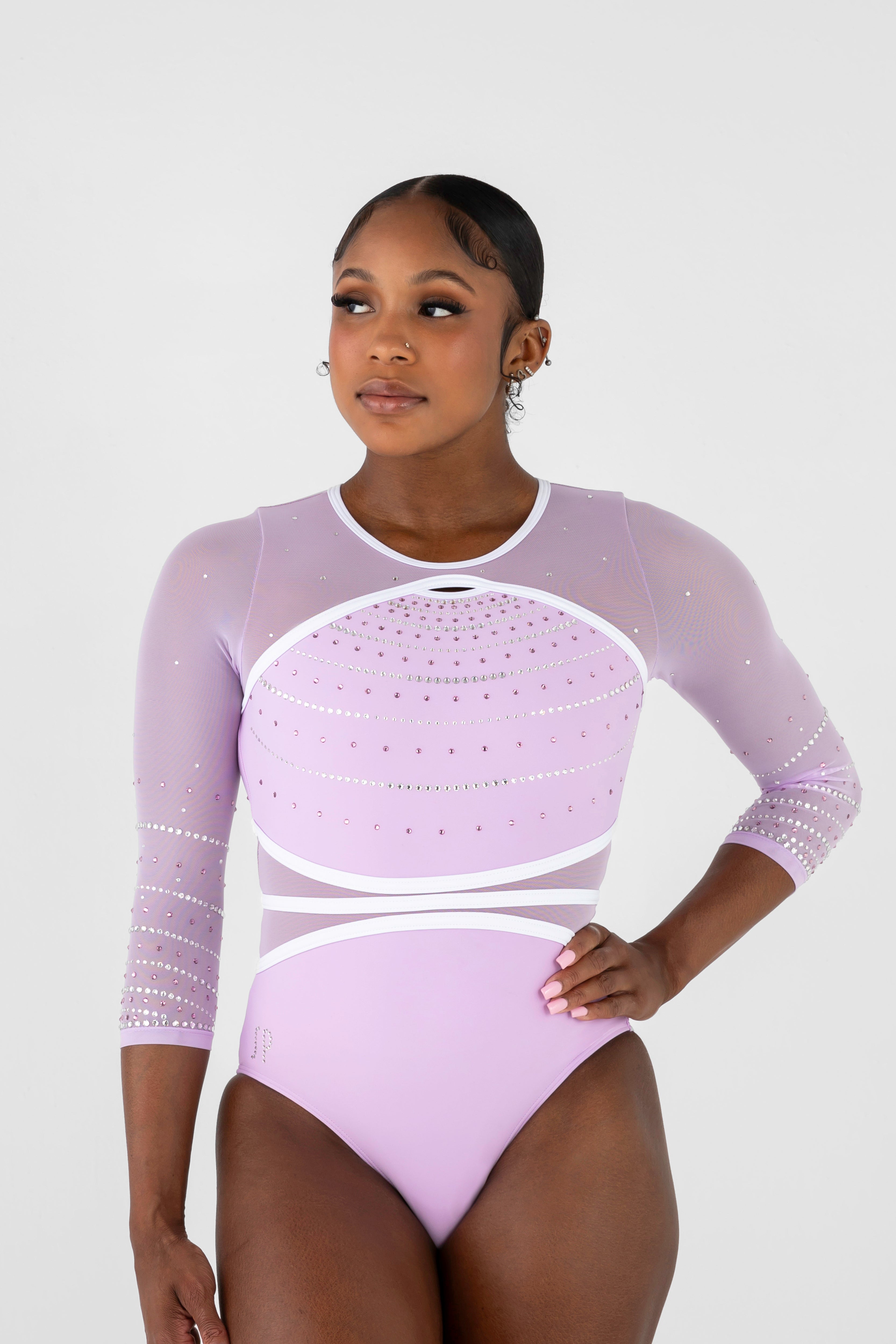 Baylee Leotard - 3Q Sleeve