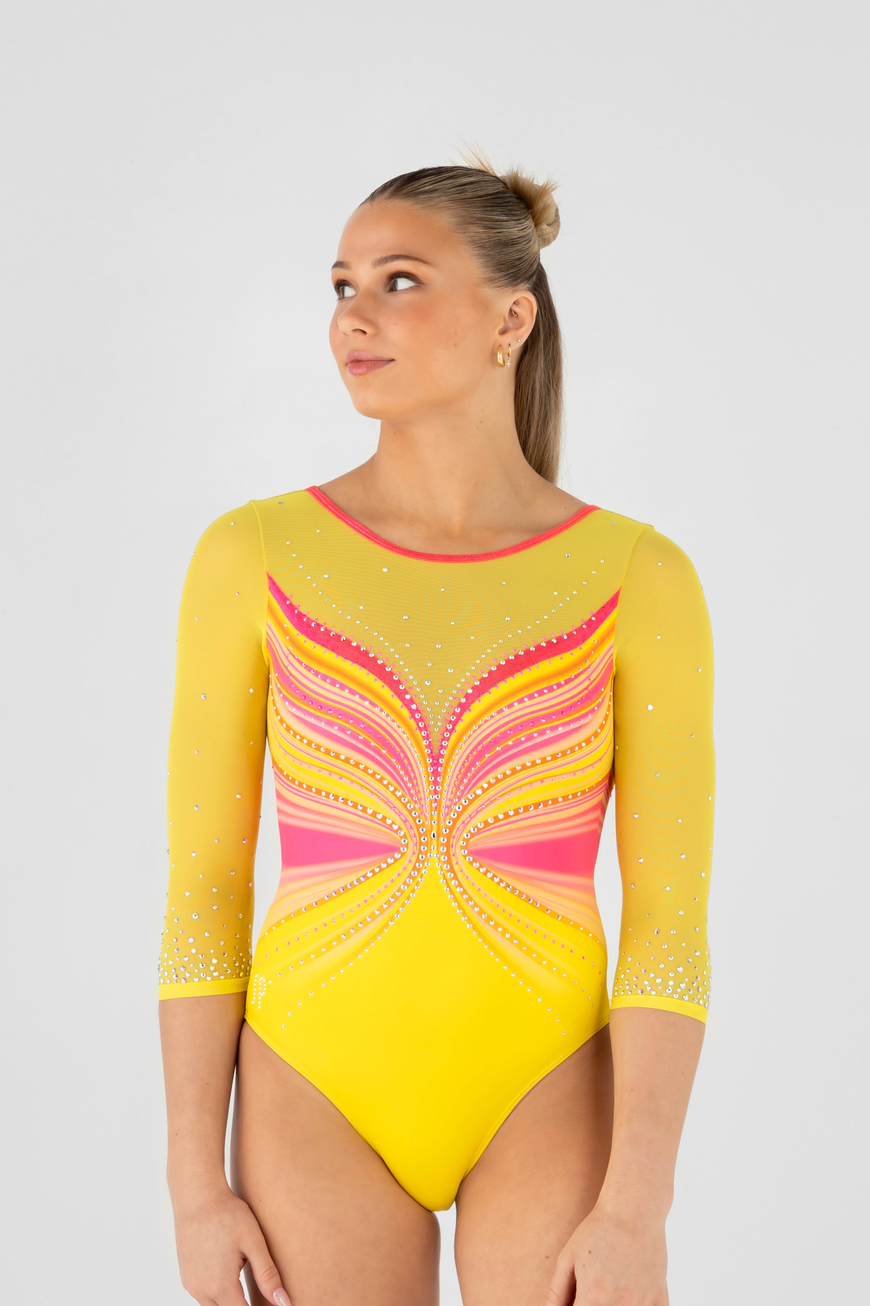 Cher Leotard - 3Q Sleeve
