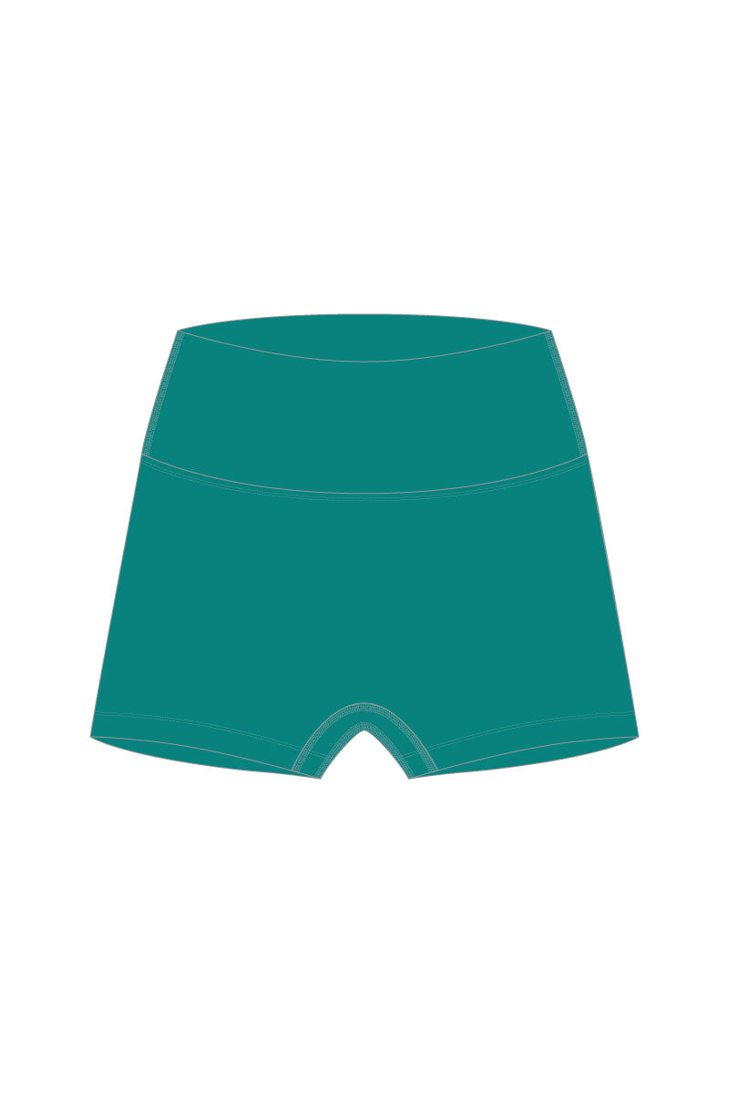 Teal Seam Free High Rise Short - Optional