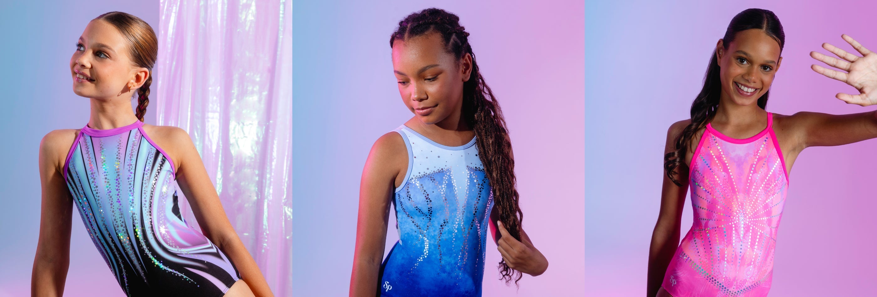 Guava Leotard by Sylvia P