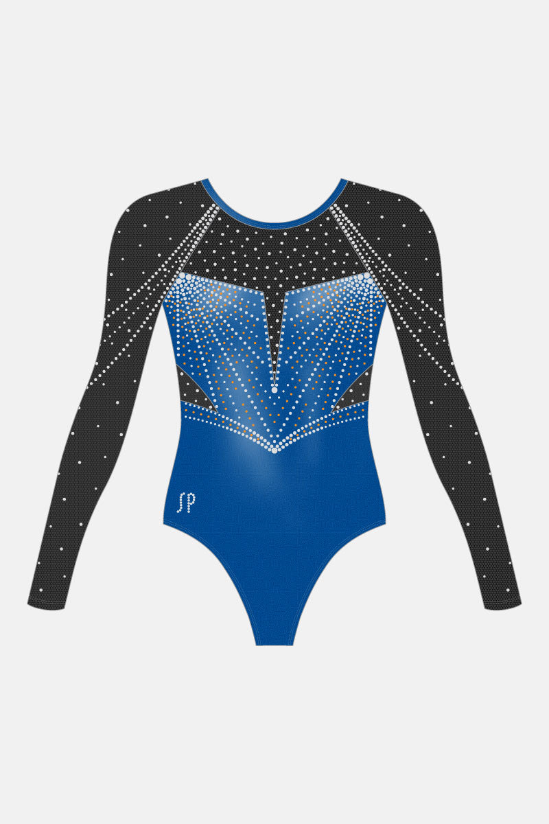 Girls Snr Long Slv Leotard