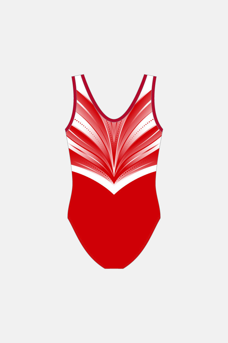 Red Papellia SLS Leotard