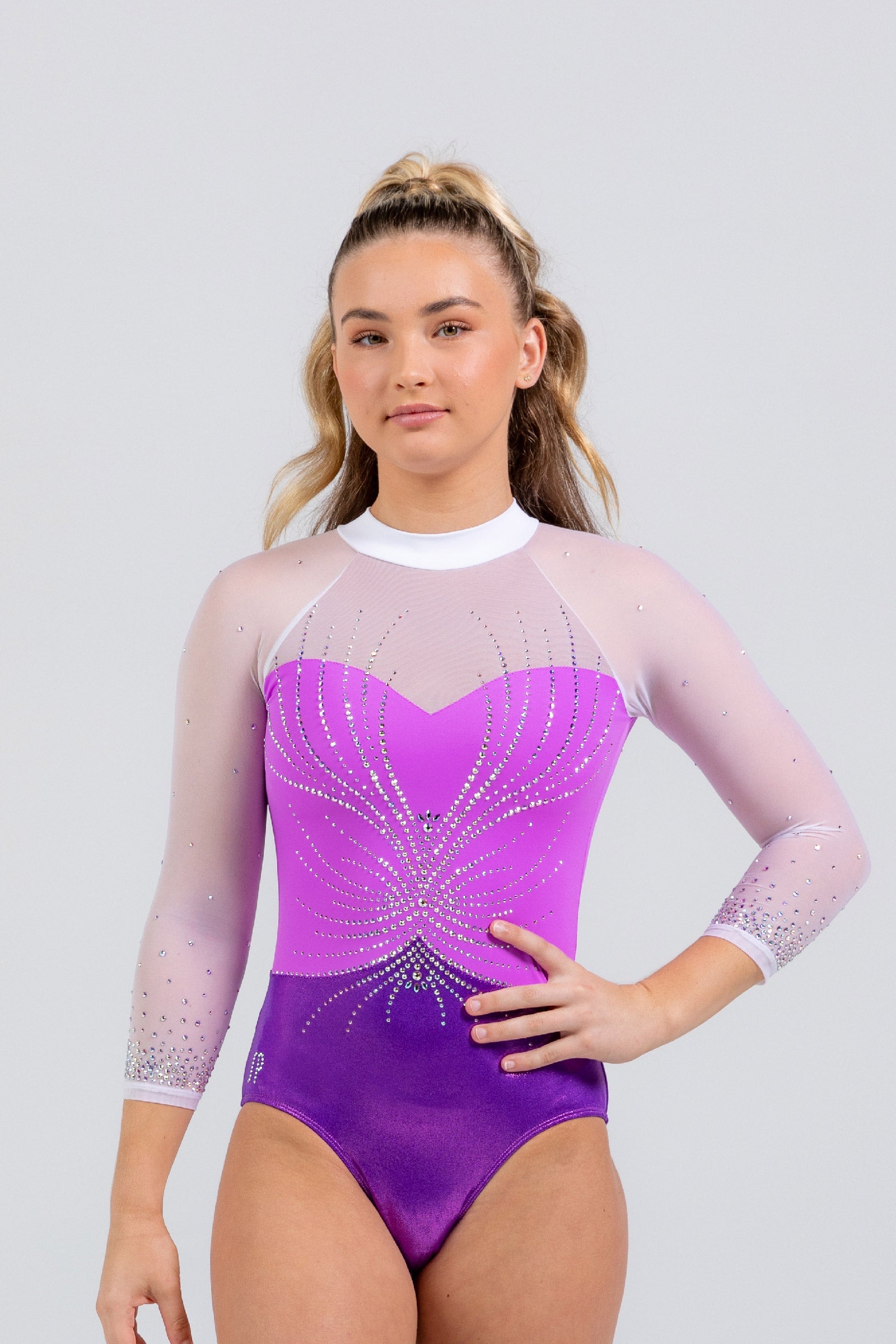 Tika Leotard - 3Q Sleeve